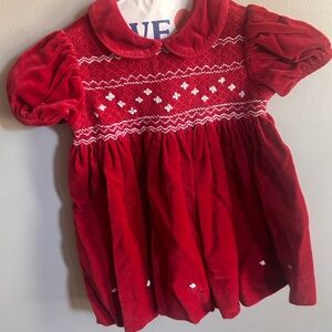 Size 12M velvet dress